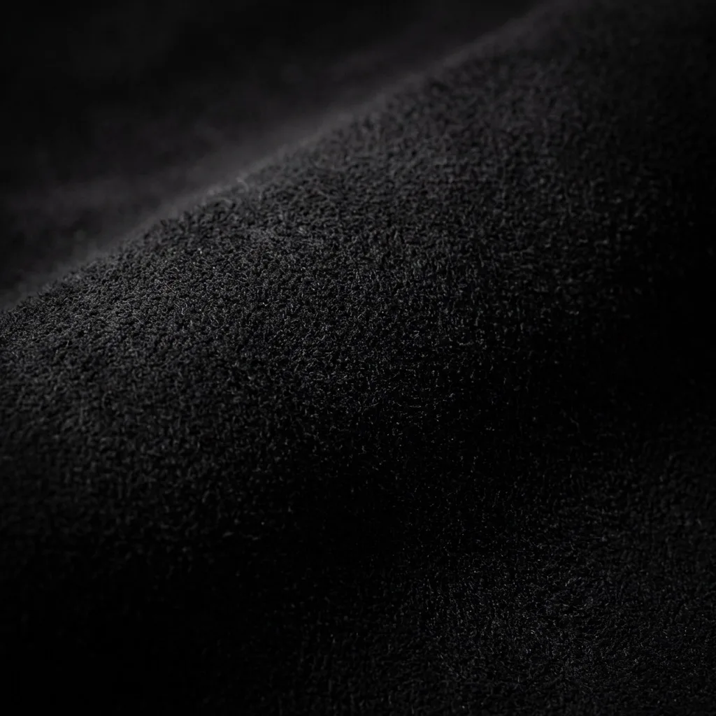 Close-up of fine black specialty paper